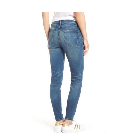Current/Elliott The Stiletto Skinny Jeans in Powell Womens Size 27 0 Denim - Picture 2 of 12